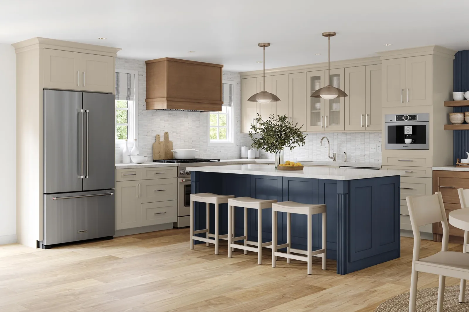 Kitchen and bathroom cabinetry