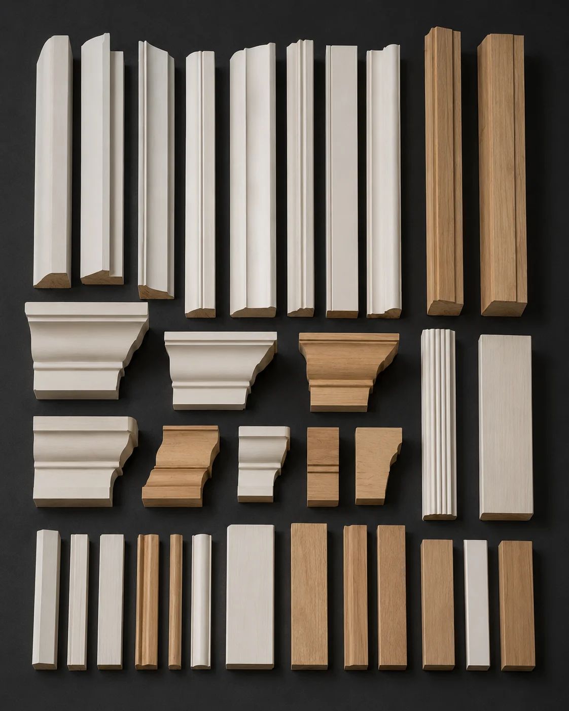Crown molding and architectural trim